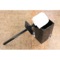 Toilet Brush Holder, Black, Stylish, Square